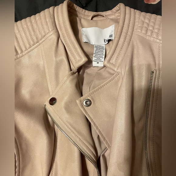 Bar III faux leather women’s quilted jacket - Picture 14 of 14